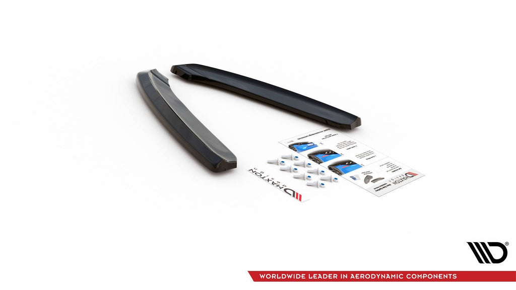 MAXTON DESIGN REAR SIDE SPLITTERS PORSCHE 911 CARRERA 991