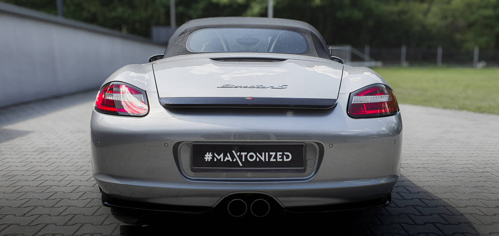 MAXTON DESIGN REAR SIDE SPLITTERS PORSCHE BOXSTER 987