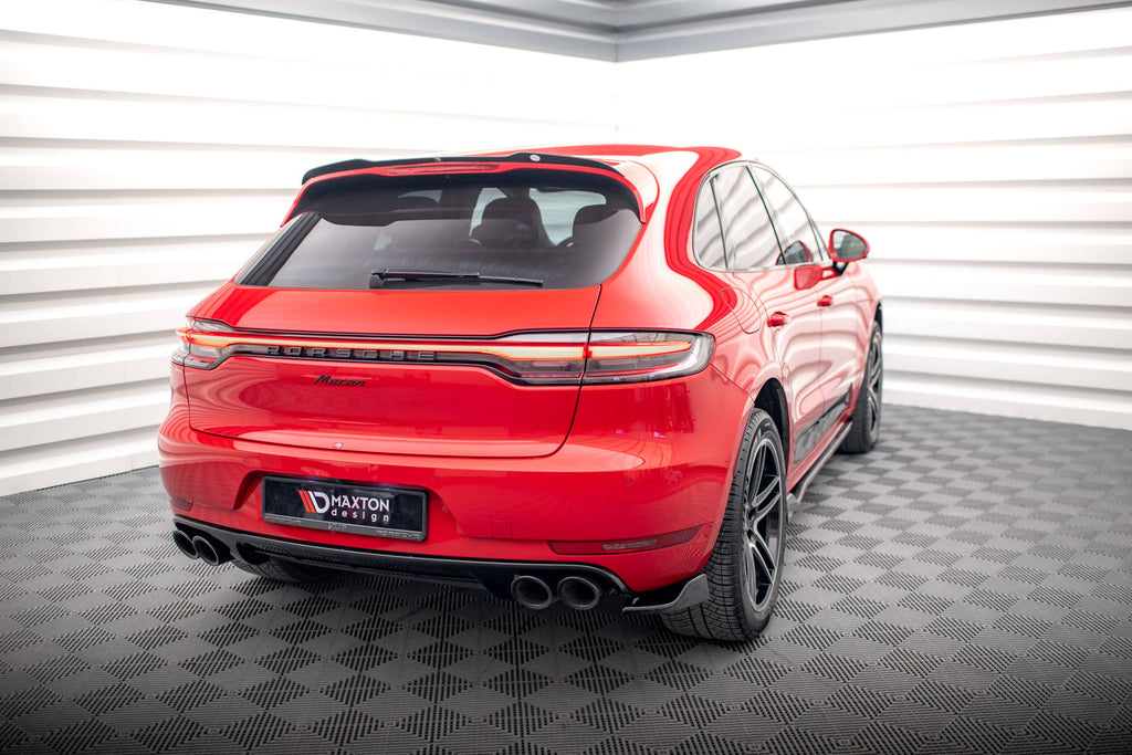 MAXTON DESIGN REAR SIDE SPLITTERS PORSCHE MACAN MK1 FACELIFT