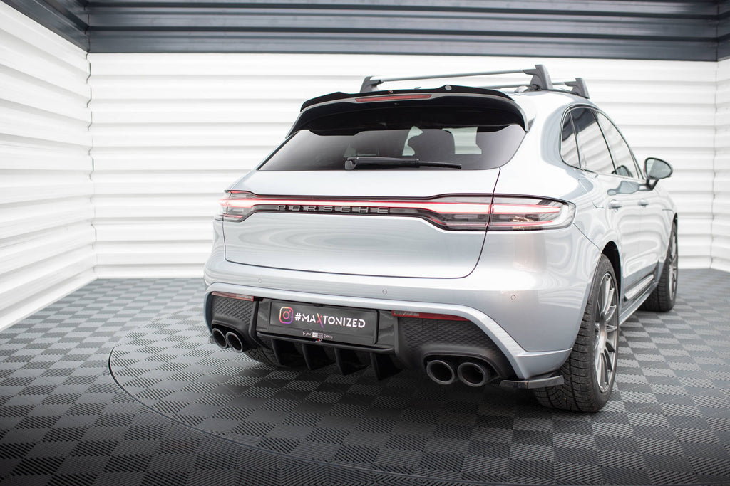 MAXTON DESIGN REAR SIDE SPLITTERS PORSCHE MACAN MK1 FACELIFT 2