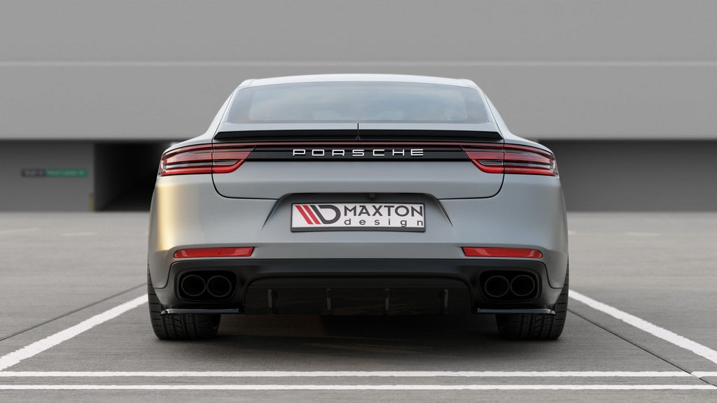 MAXTON DESIGN REAR SIDE SPLITTERS PORSCHE PANAMERA TURBO / GTS 971