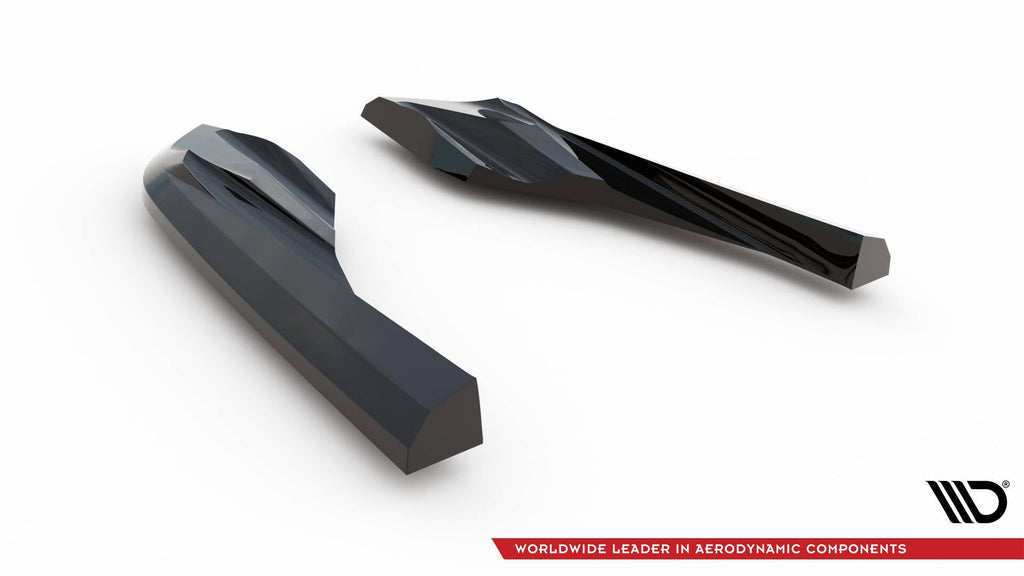 MAXTON DESIGN Rear Side Splitters Porsche Taycan Cross Turismo 4S