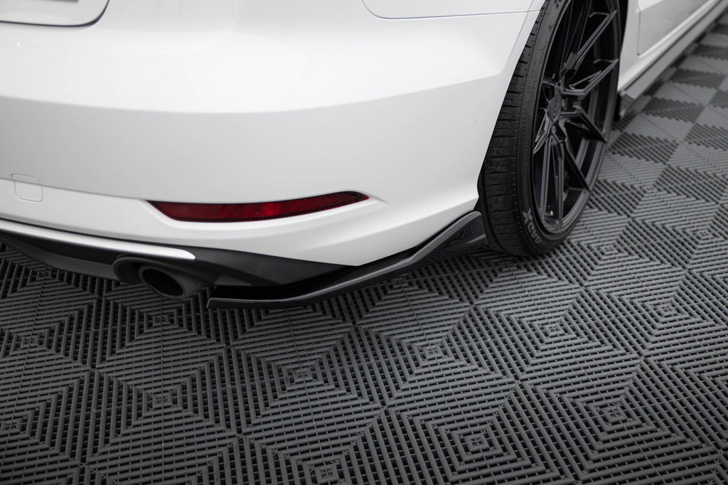 MAXTON DESIGN Rear Side Splitters V.1 Audi A3 Sedan 8V Facelift