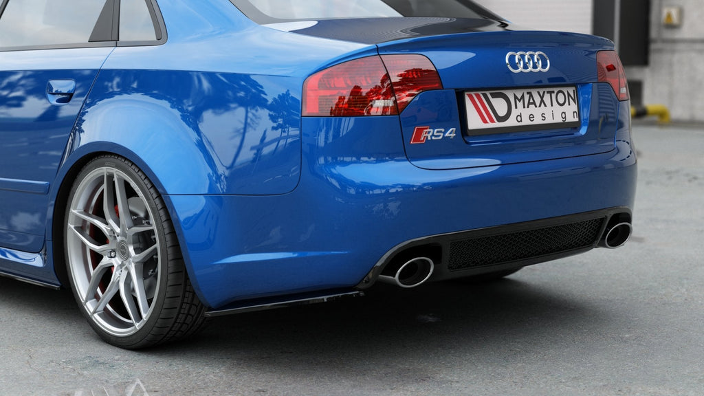 MAXTON DESIGN REAR SIDE SPLITTERS AUDI RS4 B7