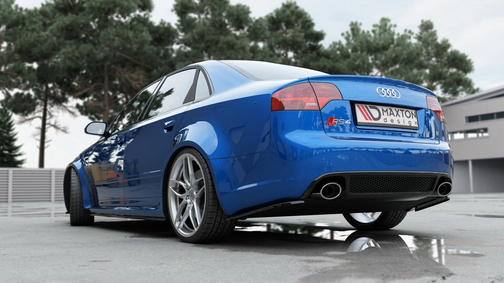 MAXTON DESIGN REAR SIDE SPLITTERS AUDI RS4 B7