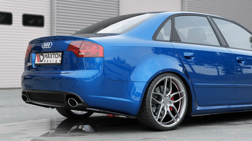 MAXTON DESIGN REAR SIDE SPLITTERS AUDI RS4 B7