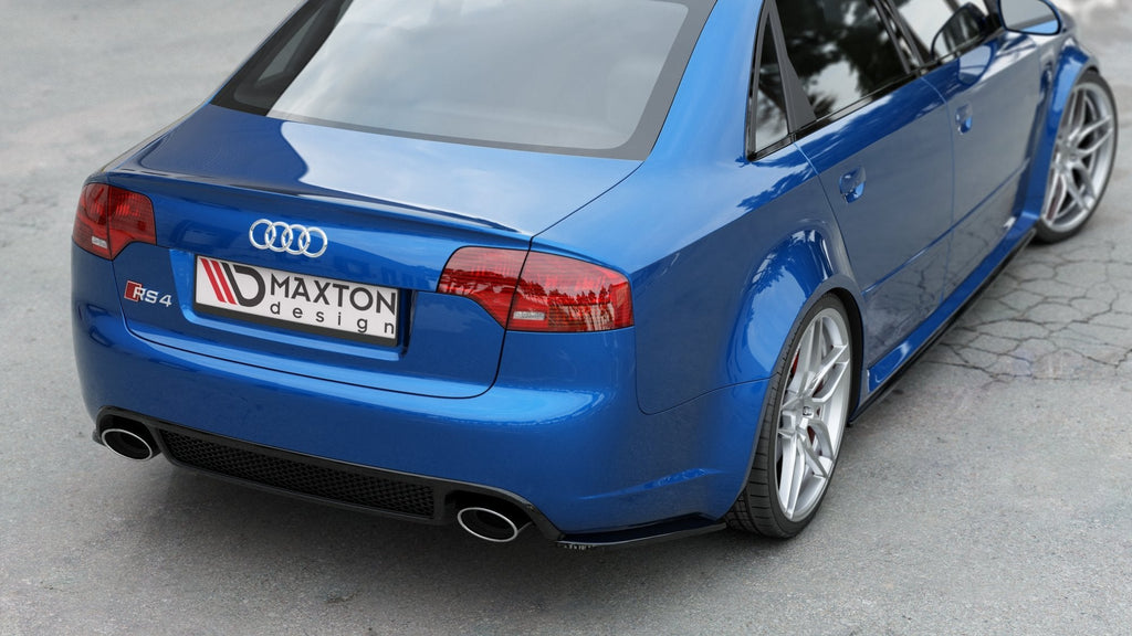 MAXTON DESIGN REAR SIDE SPLITTERS AUDI RS4 B7