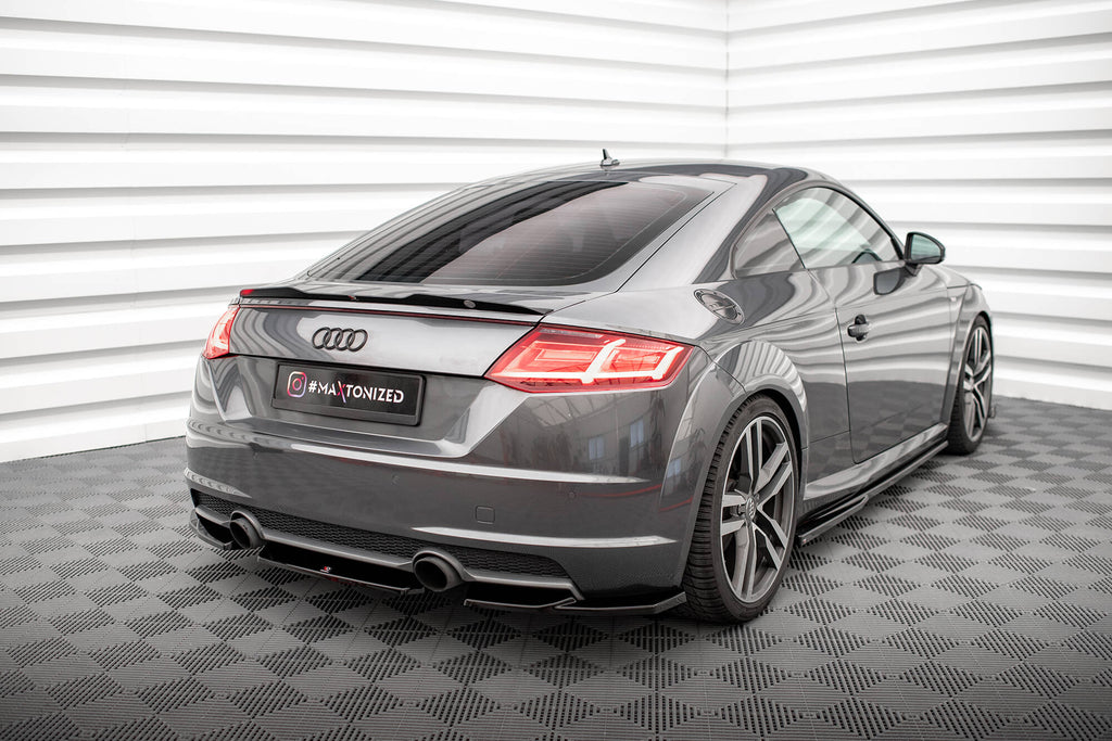 MAXTON DESIGN Rear Side Splitters V.1 Audi TT S-Line 8S