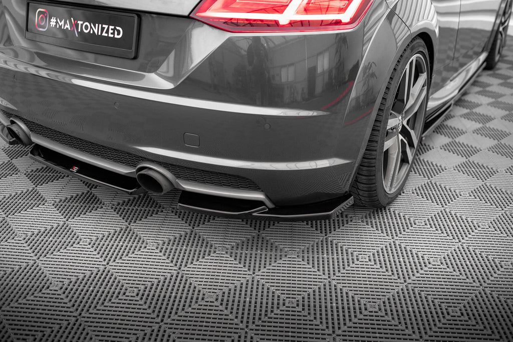 MAXTON DESIGN Rear Side Splitters V.1 Audi TT S-Line 8S