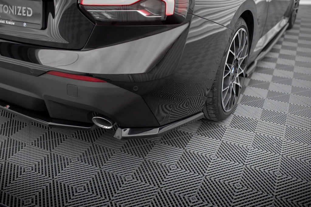 MAXTON DESIGN REAR SIDE SPLITTERS V.1 BMW 2 COUPE G42