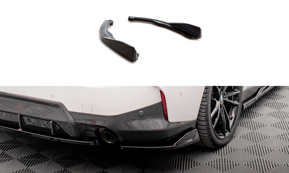 MAXTON DESIGN REAR SIDE SPLITTERS V.1 BMW 2 COUPE M-PACK G42