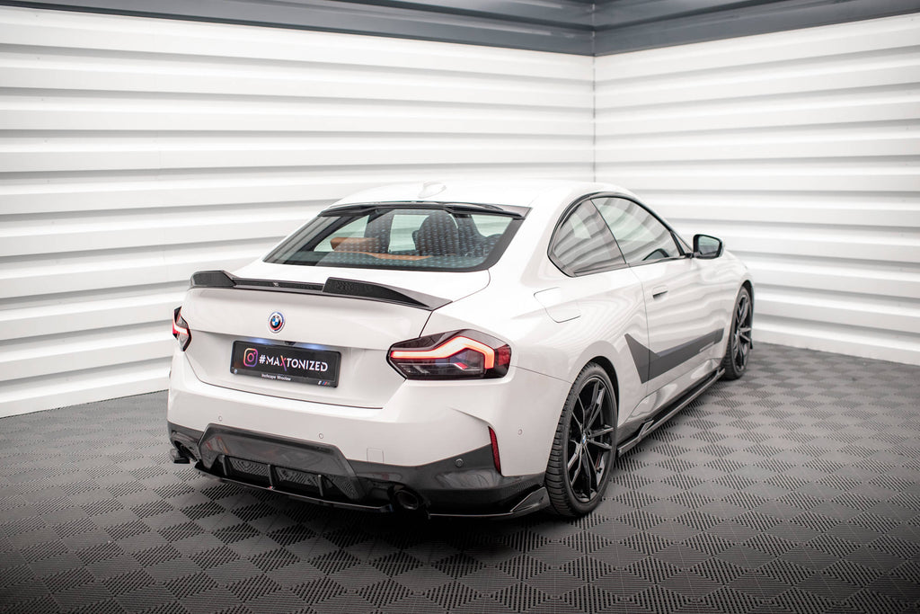 MAXTON DESIGN REAR SIDE SPLITTERS V.1 BMW 2 COUPE M-PACK G42