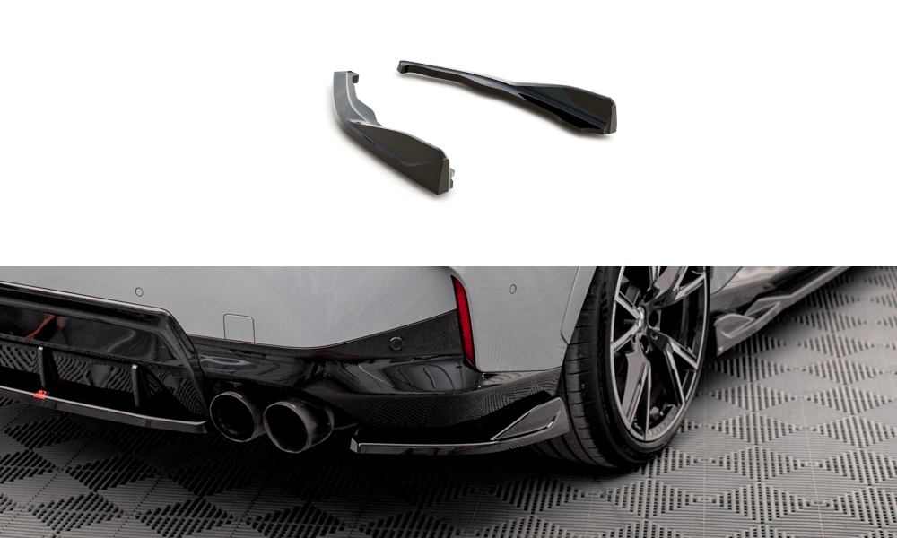 MAXTON DESIGN REAR SIDE SPLITTERS V.1 BMW 2 COUPE M240I G42