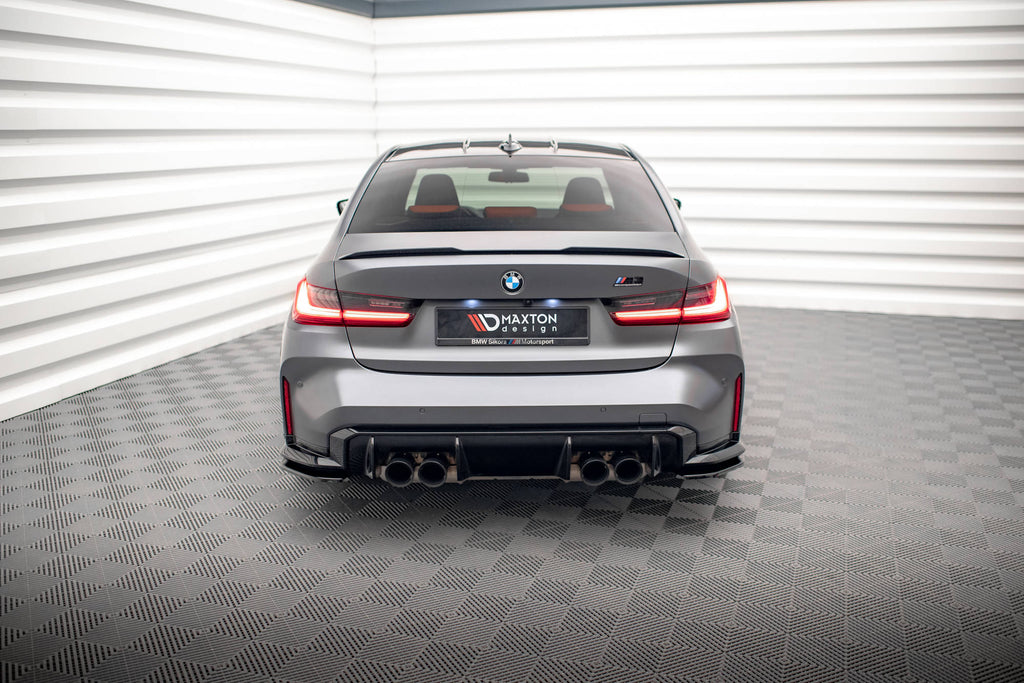 MAXTON DESIGN REAR SIDE SPLITTERS V.1 BMW M3 G80