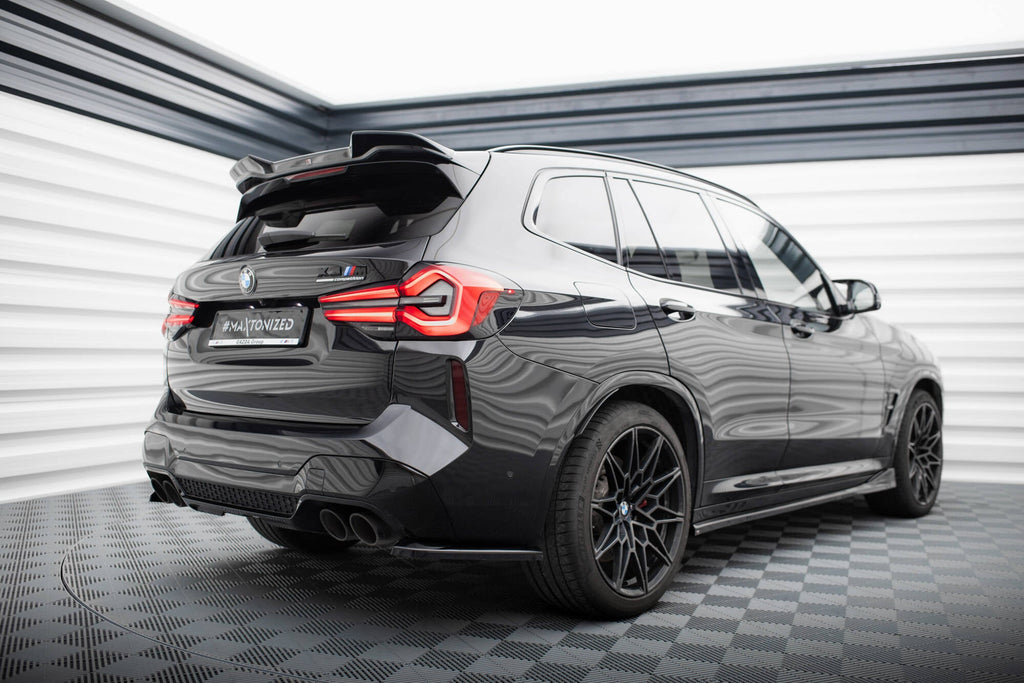 MAXTON DESIGN REAR SIDE SPLITTERS V.1 BMW X3 M F97 FACELIFT