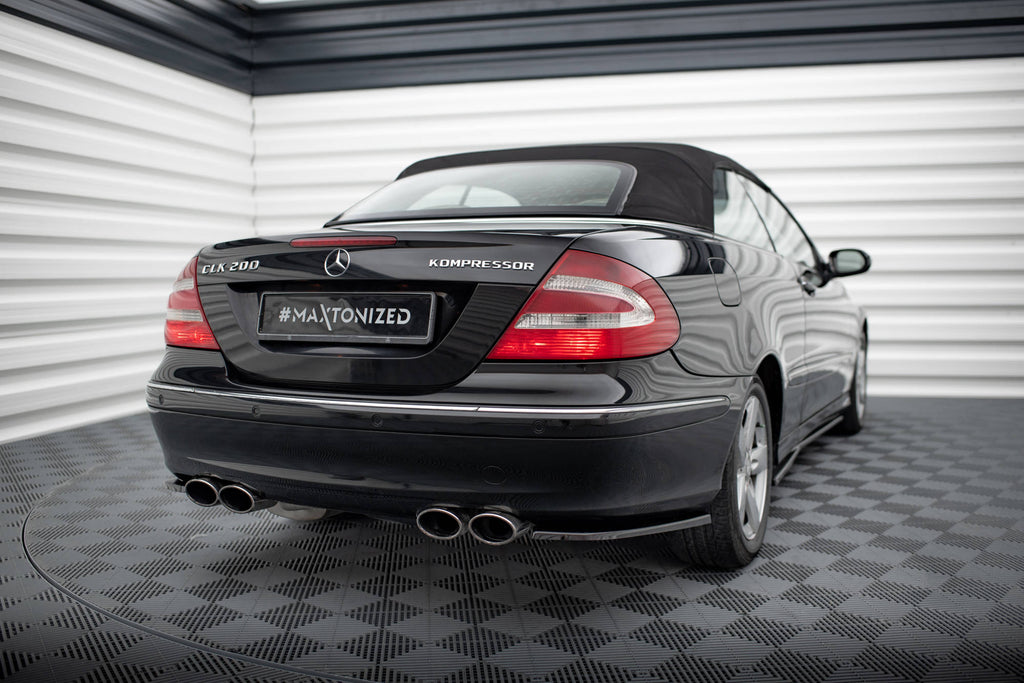 MAXTON DESIGN REAR SIDE SPLITTERS V.1 MERCEDES-BENZ CLK W209