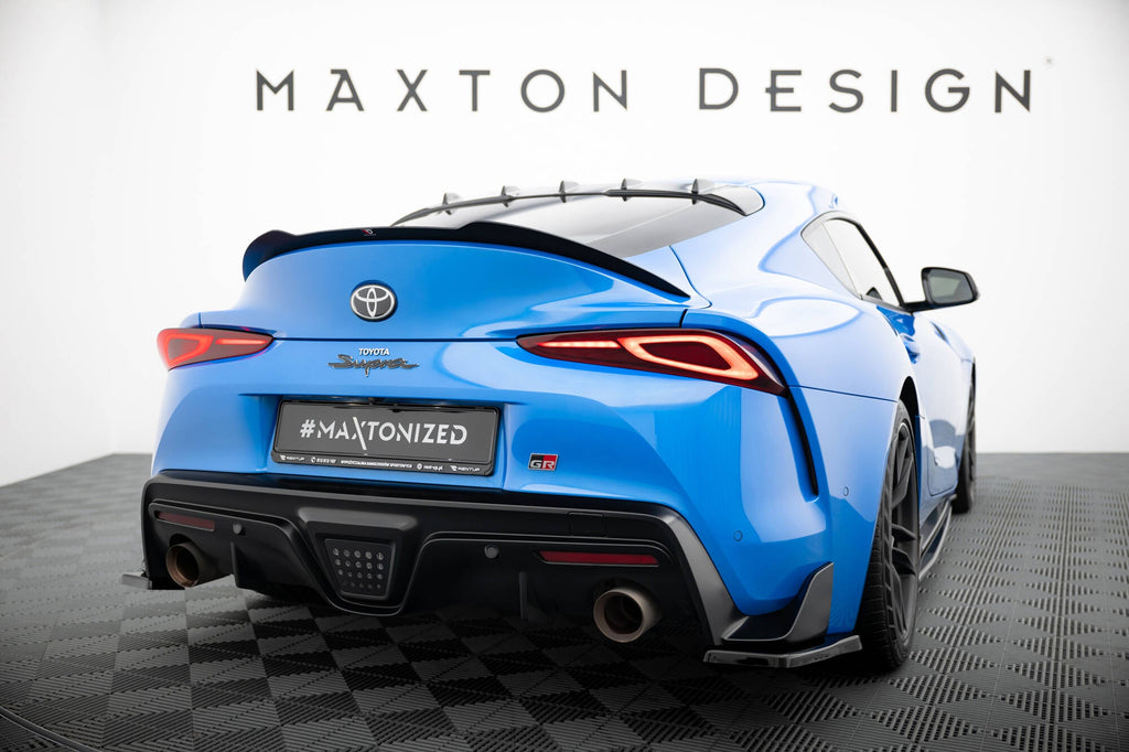 MAXTON DESIGN REAR SIDE SPLITTERS V.1 TOYOTA SUPRA MK5