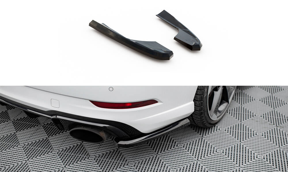 MAXTON DESIGN REAR SIDE SPLITTERS V.2 AUDI RS3 SEDAN 8V FACELIFT