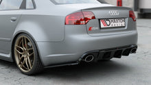 Load image into Gallery viewer, MAXTON DESIGN REAR SIDE SPLITTERS V.2 AUDI RS4 SEDAN B7 (set for Maxton valance)