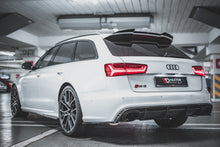 Load image into Gallery viewer, MAXTON DESIGN REAR SIDE SPLITTERS V.2 AUDI RS6 C7