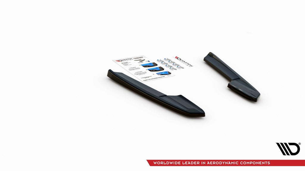 MAXTON DESIGN REAR SIDE SPLITTERS V.2 AUDI RS6 C8 / RS7 C8 (set for Maxton Valance)