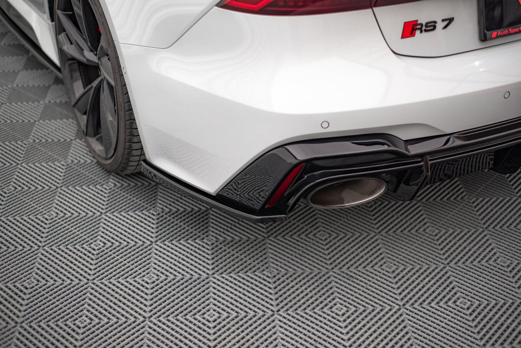 MAXTON DESIGN REAR SIDE SPLITTERS V.2 AUDI RS6 C8 / RS7 C8 (set for Maxton Valance)