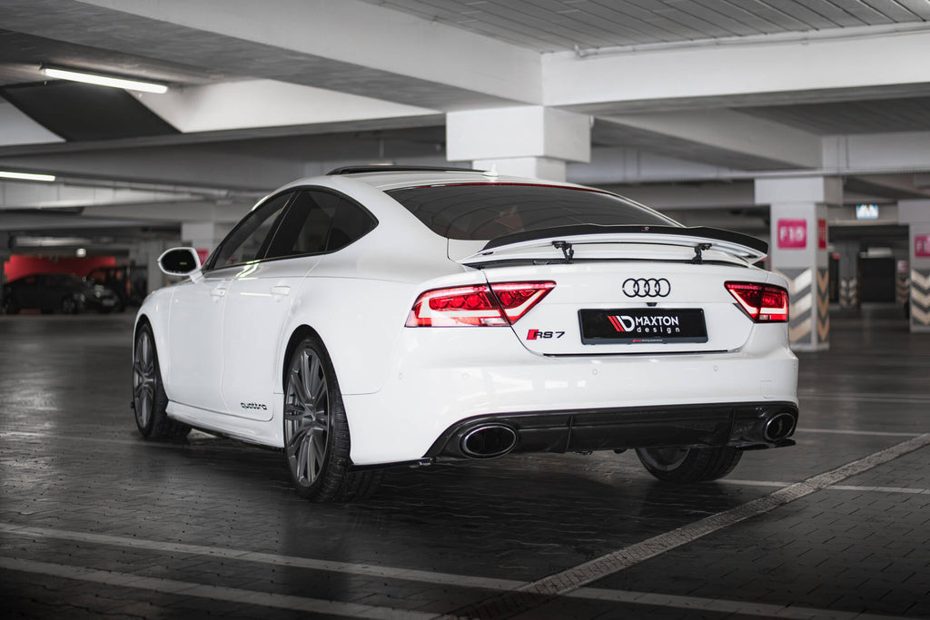 MAXTON DESIGN Rear Side Splitters V.2 Audi RS7 C7
