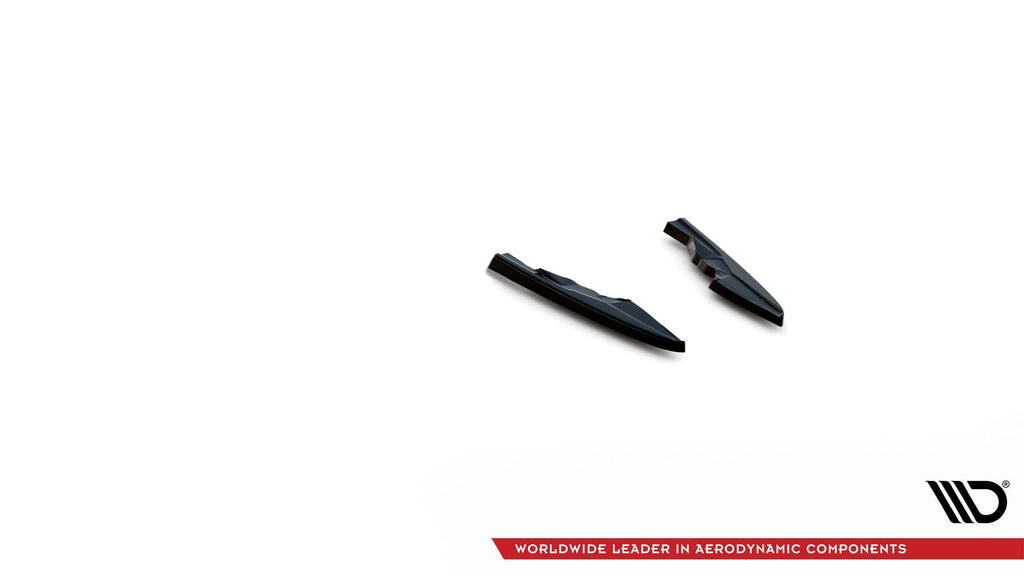 MAXTON DESIGN REAR SIDE SPLITTERS V.2 AUDI RSQ8 MK1 (set for Maxton valance)