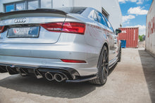 Load image into Gallery viewer, MAXTON DESIGN REAR SIDE SPLITTERS V.2 AUDI S3 SEDAN 8V FACELIFT (set for Maxton valance)