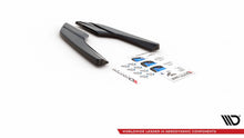 Load image into Gallery viewer, MAXTON DESIGN REAR SIDE SPLITTERS V.2 AUDI S3 SEDAN 8V FACELIFT (set for Maxton valance)
