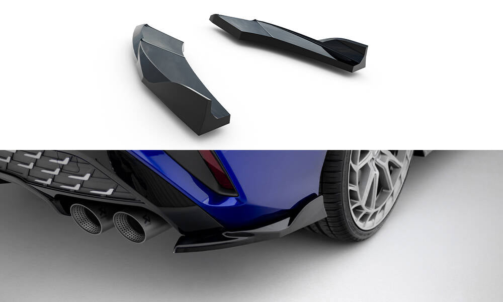 MAXTON DESIGN Rear Side Splitters V.2 Audi S3 Sedan 8Y Facelift