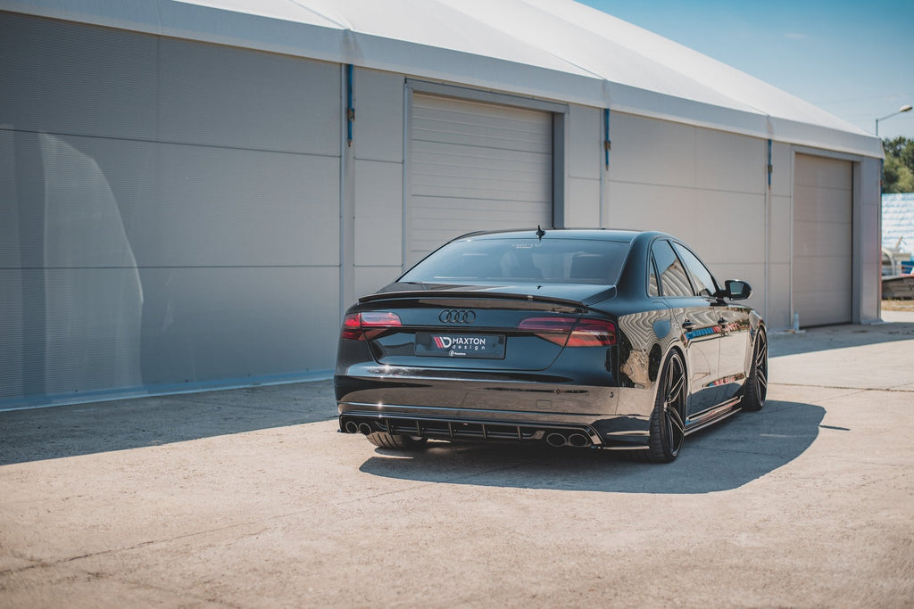 MAXTON DESIGN REAR SIDE SPLITTERS V.2 AUDI S8 D4 FACELIFT (set for Maxton valance)