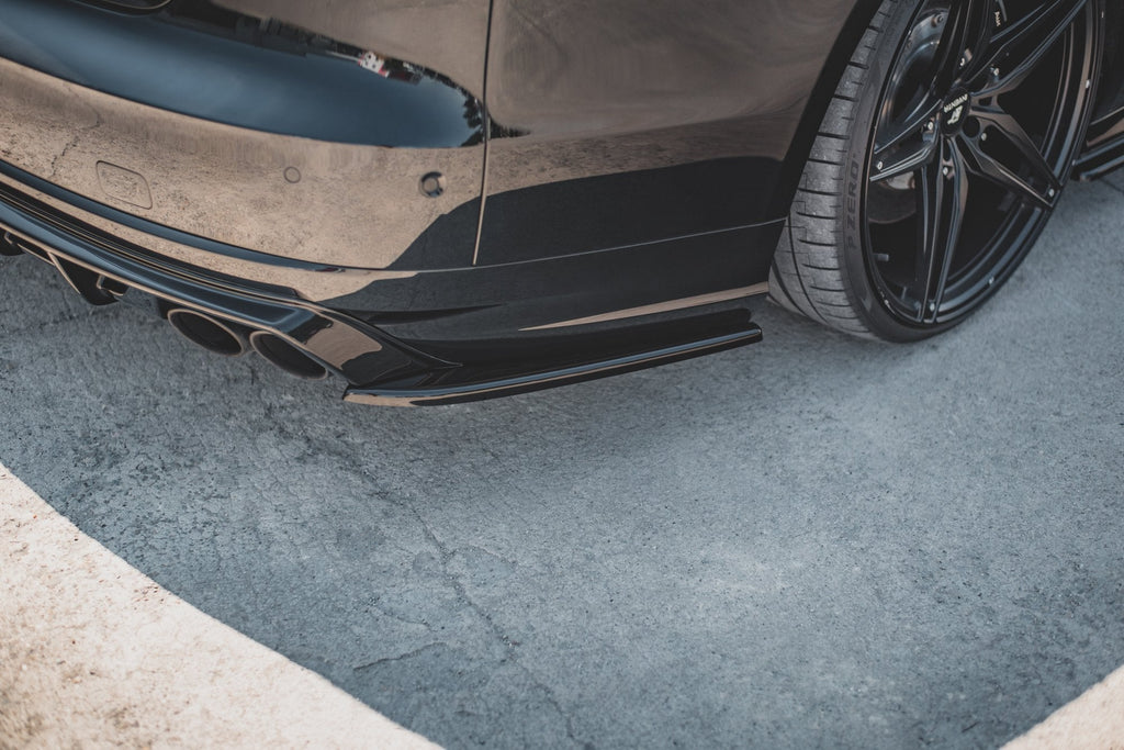 MAXTON DESIGN REAR SIDE SPLITTERS V.2 AUDI S8 D4 FACELIFT (set for Maxton valance)