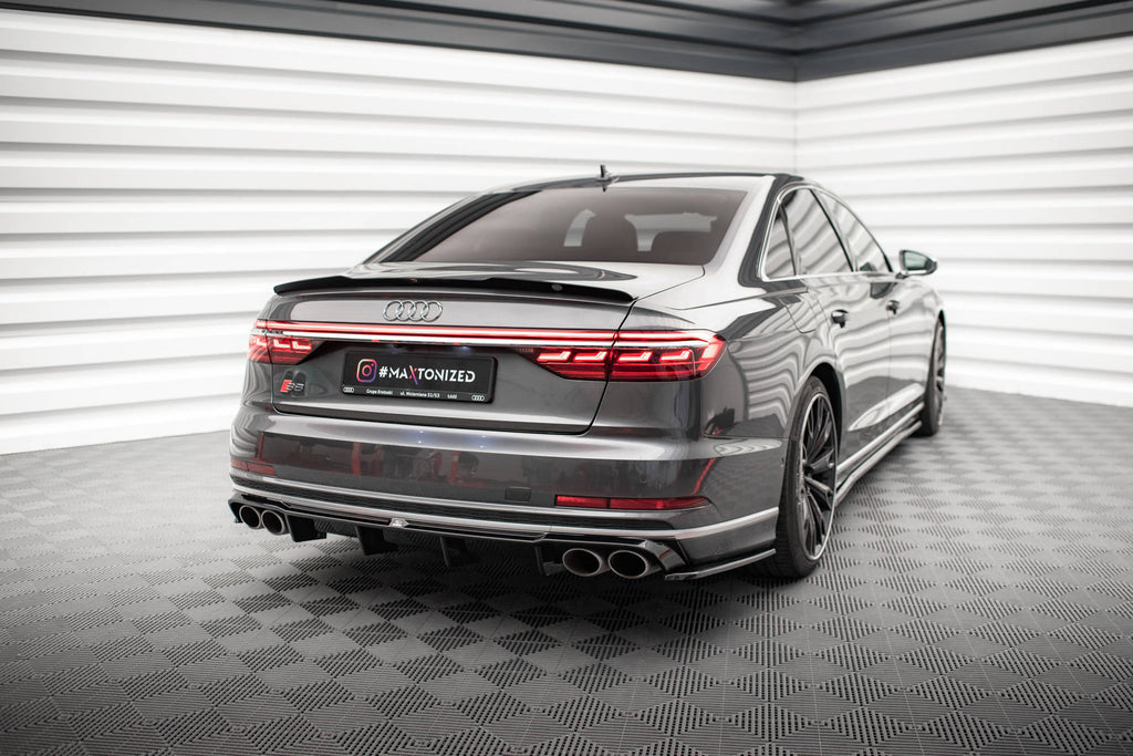 MAXTON DESIGN REAR SIDE SPLITTERS V.2 AUDI S8 D5 (SET FOR MAXTON VALANCE)