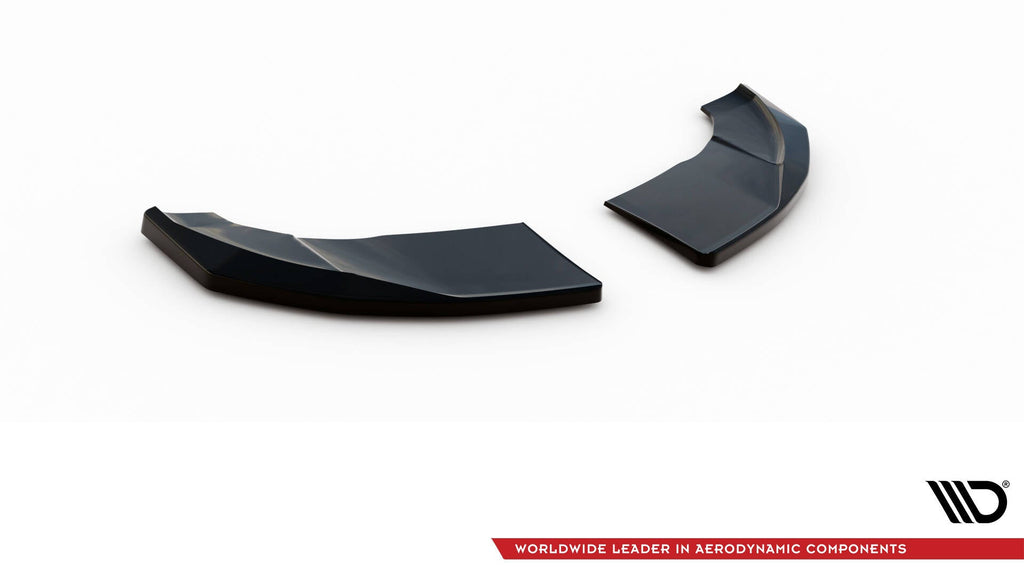 MAXTON DESIGN Rear Side Splitters V.2 Audi TT S-Line 8S (set for Maxton valance)