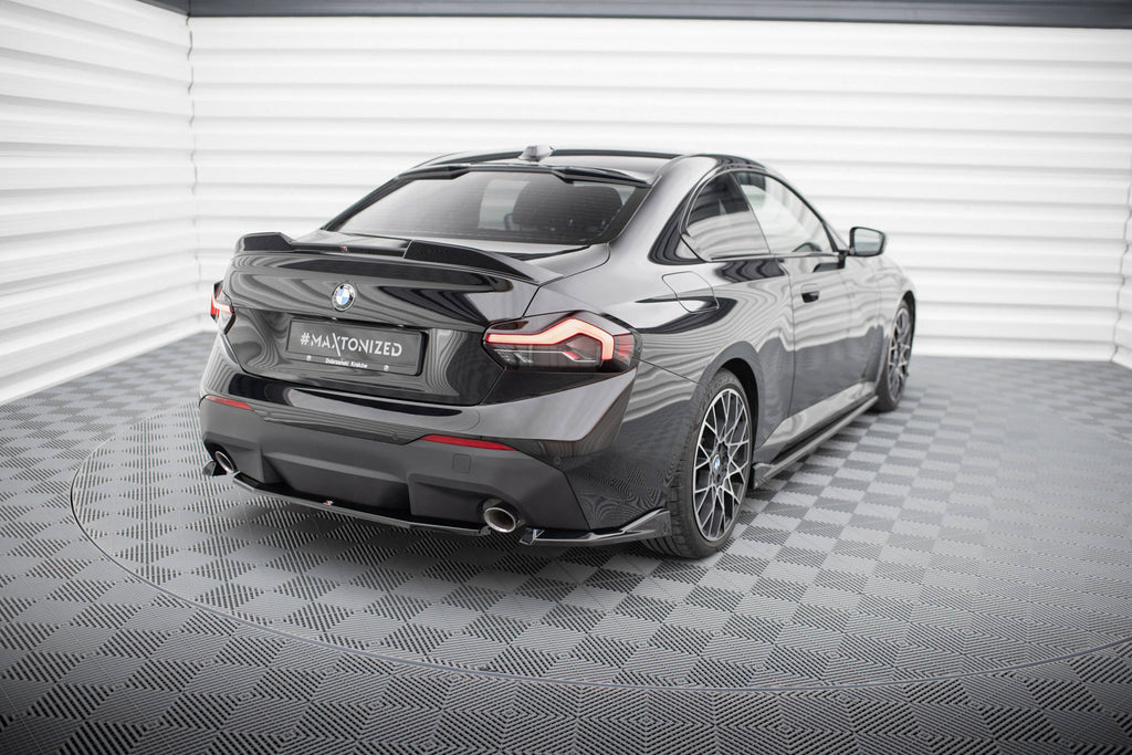 MAXTON DESIGN REAR SIDE SPLITTERS V.2 BMW 2 COUPE G42