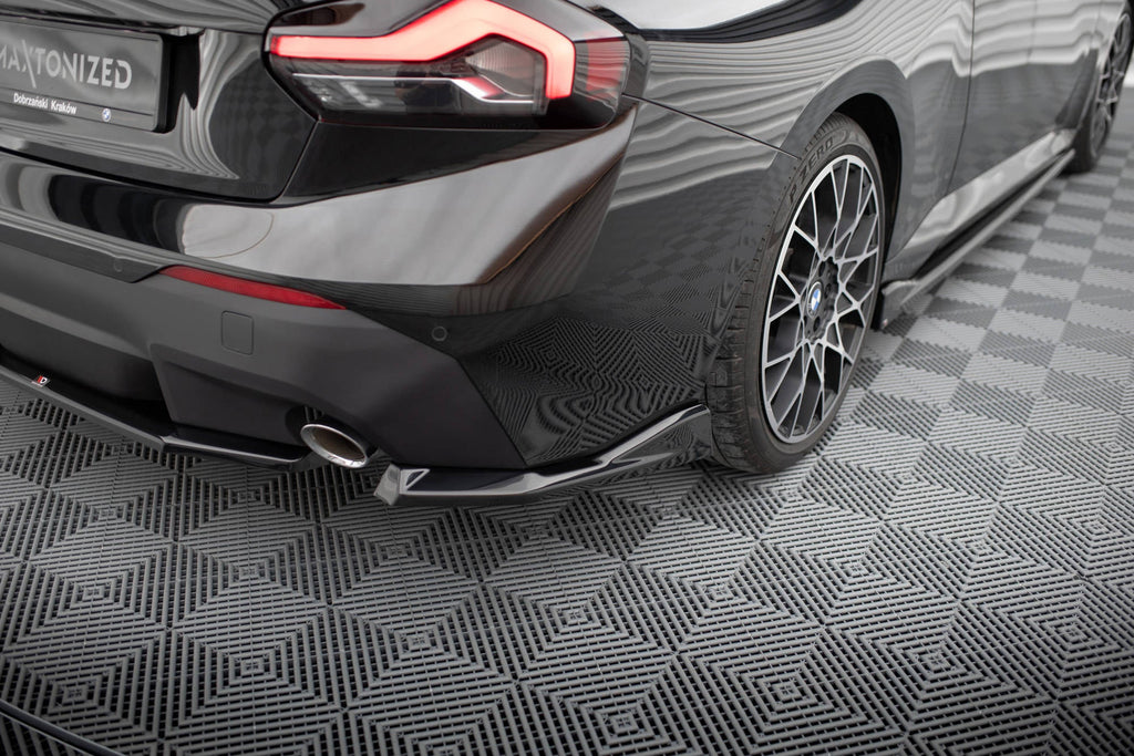 MAXTON DESIGN REAR SIDE SPLITTERS V.2 BMW 2 COUPE G42