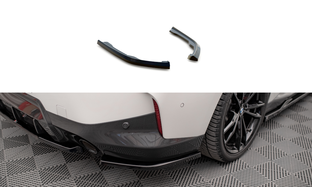 MAXTON DESIGN REAR SIDE SPLITTERS V.2 BMW 2 COUPE M-PACK G42