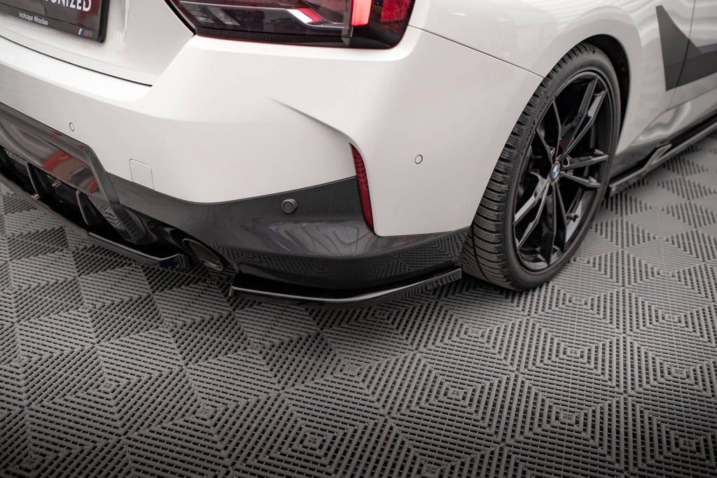 MAXTON DESIGN REAR SIDE SPLITTERS V.2 BMW 2 COUPE M-PACK G42