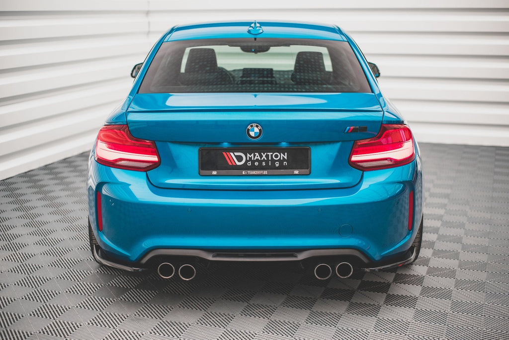 MAXTON DESIGN REAR SIDE SPLITTERS V.2 BMW M2 F87