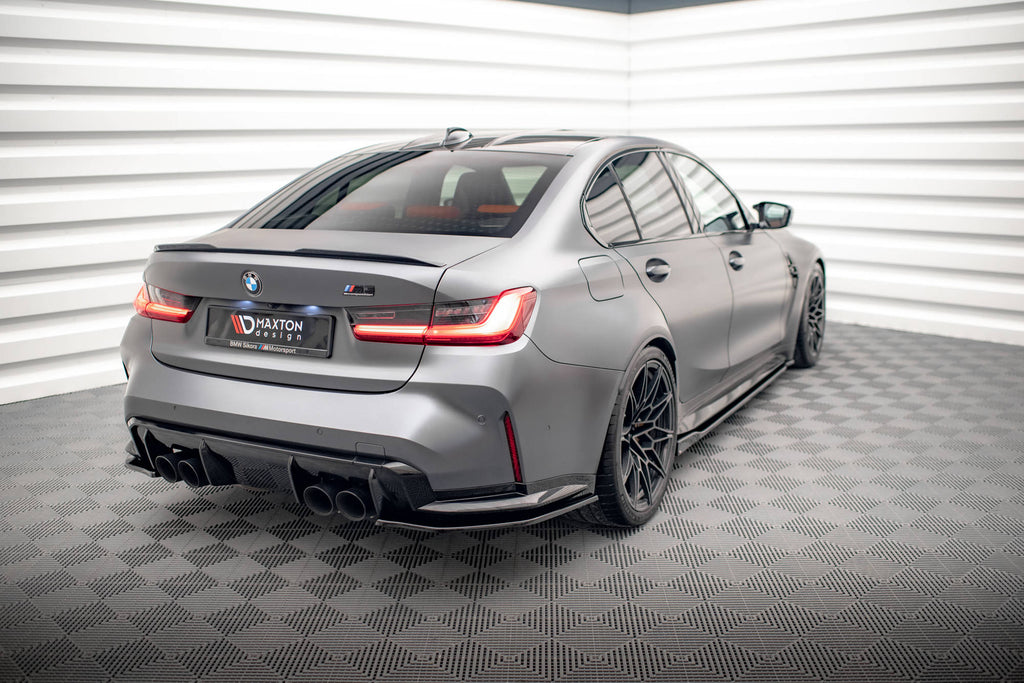 MAXTON DESIGN REAR SIDE SPLITTERS V.2 BMW M3 G80