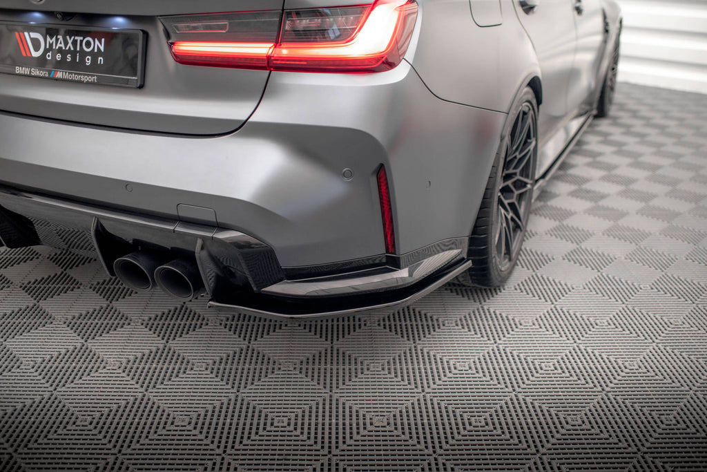 MAXTON DESIGN REAR SIDE SPLITTERS V.2 BMW M3 G80