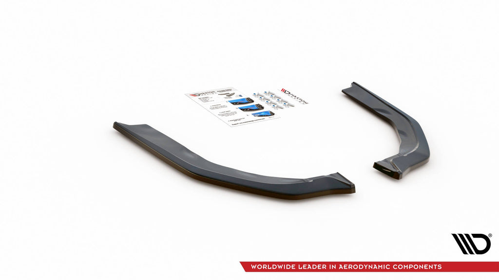 MAXTON DESIGN REAR SIDE SPLITTERS V.2 BMW M3 G80