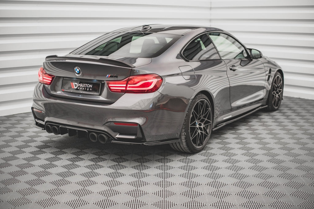 MAXTON DESIGN REAR SIDE SPLITTERS V.2 BMW M4 F82