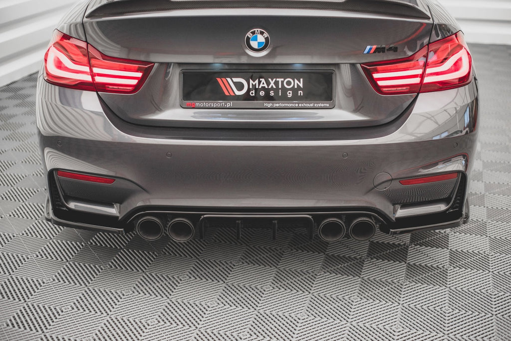 MAXTON DESIGN REAR SIDE SPLITTERS V.2 BMW M4 F82