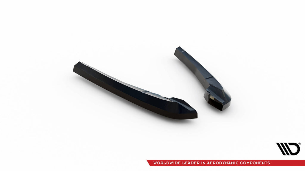 MAXTON DESIGN Rear Side Splitters V.2 BMW X3 M F97 / F97 Facelift (set for Maxton valance)