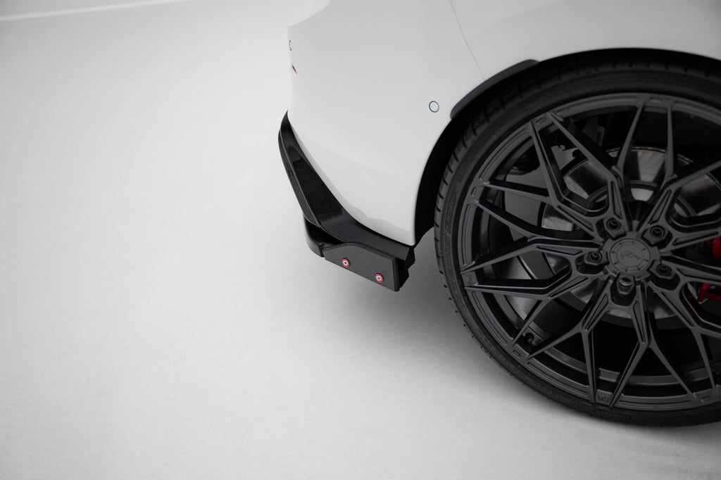 MAXTON DESIGN REAR SIDE SPLITTERS + FLAPS V.2 VOLKSWAGEN GOLF 8 GTI