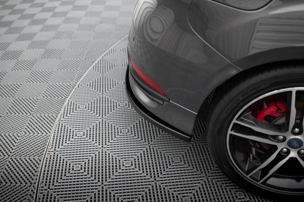 MAXTON DESIGN REAR SIDE SPLITTERS V.2 FORD FOCUS ST MK3 FACELIFT