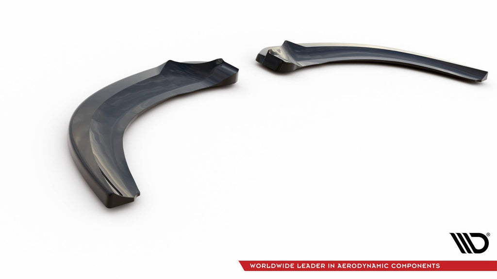 MAXTON DESIGN REAR SIDE SPLITTERS V.2 FORD FOCUS ST MK3 FACELIFT