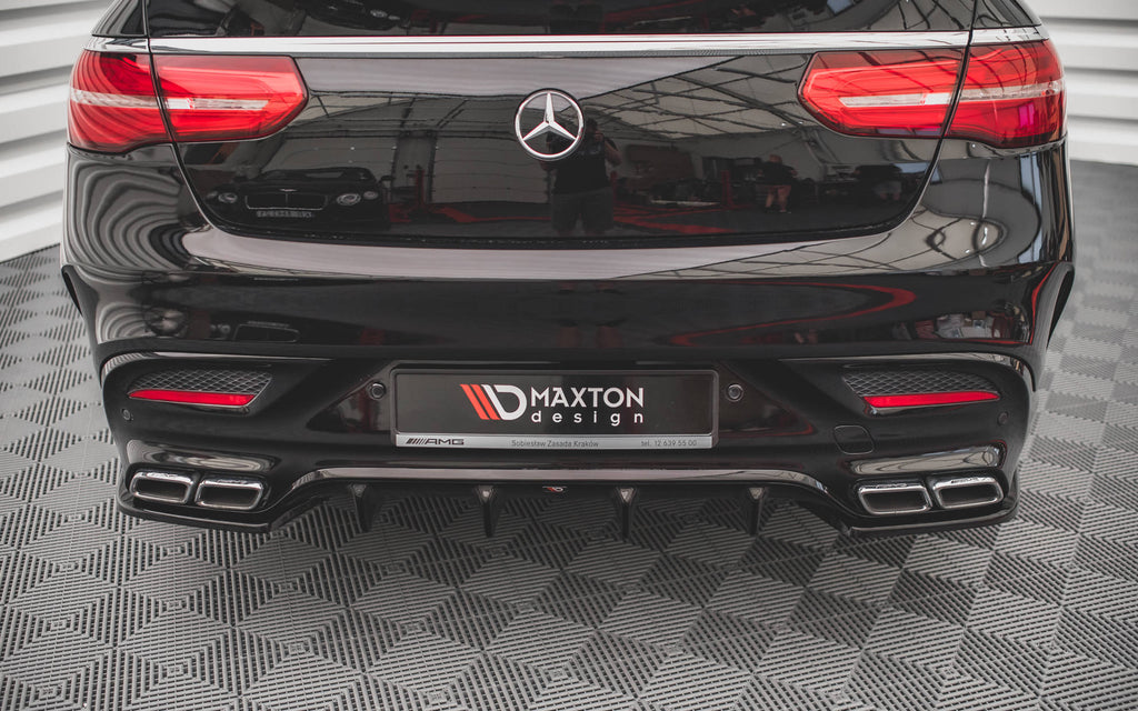 MAXTON DESIGN REAR SIDE SPLITTERS V.2 MERCEDES-BENZ GLE COUPE 63AMG C292